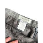 CELINE Tweed Pencil Skirt Gray Wool Cashmere Blend Knee Length Size 42 Vintage Photo 3