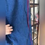 Ralph Lauren Vintage 90s  jeans denim pants wide leg buttons brass embroidered Photo 4