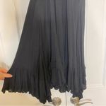 Free People  Adella lace slip black mini dress size medium Photo 5