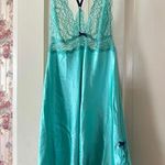 Victoria's Secret Vintage Y2K Victoria’s Secret Angel's Aqua Lace Slip Chemise – Size S/P Photo 0