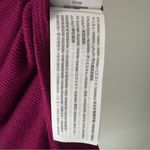 Hollister 3/4 Zip Ribbed Bodysuit Burgundy Purple Short sleeve round neck snaps Photo 7