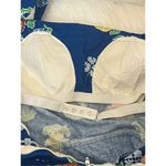 Malia Honolulu Vintage 60s Blue Floral Halter Dress XS Photo 6