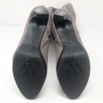 Worthington Gray Faux Suede Knee Length Heel Boots Size 9 Photo 11