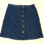 Pilcro and the Letterpress Pilgro and the Letterpress Mini Denim Skirt Size 2P Photo 4
