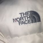 The North Face  Women's Cream and Gray Puffer Jacket Photo 13