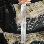 Free People  Flowy Sleevless Embroidered V Nexk top, Size small Photo 4