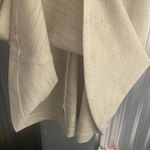 1970s Linda Matthew’s Retro Neutral Geometric Print Short Sleeve Dress Tan Size M Photo 6