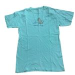 Teddy The Dog Nauti Dog Classic Tee Shirt Size Small Blue Photo 0