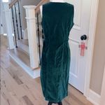 Herman Geist Velvet Forest Green Maxi Jumper Dress Photo 6