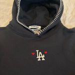 Madhappy  Black Hoodie with LA Logo Photo 1