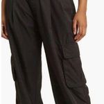 BLANK NYC  Pleated Denim Waist Cargo Pants Photo 0