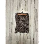 Alfani Pencil Skirt Women’s Size 6P Leopard Print Stretch Zip Back Career Skirt Photo 1