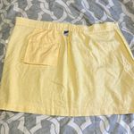 Old Navy  High-Waisted Linen-Blend Mini Skirt Sweet Butter Yellow Set Piece Photo 10