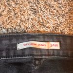 Levis 311 Shaping Skinny Jeans Womens 24W Black Denim Comfort Stretch Casual Photo 1