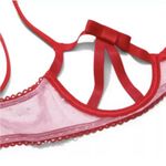 Victoria's Secret -Red Caged Cut-Out Open Underwire Bra/Lingerie W/Bow
Large  NWT Photo 2