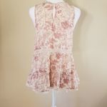 American Eagle  Lace and Floral Sleeveless Top XS Photo 2