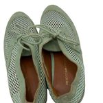 Rebecca Minkoff Mint Winter Leather Suede Perforated Lace Up Shoe size 6.5 Photo 2