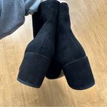 Margaux The Downtown Boot, Black Suede Ankle Booties, Size 8 Photo 8