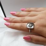 Cowboy Hat Ring Silver Photo 3