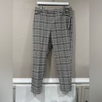 NWT Tribal Pull On Plaid Ankle Pant Black Size 14 Photo 3