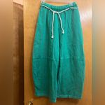 Free People Kayden Barrel Pants in First Tee (green), XS. NWT Photo 4