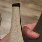 Kelly & Katie Silverish white 3 inch heels by  fair used condition size 9… Photo 3