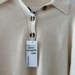 Reformation Brooklyn Cream Knit Sweater Photo 4