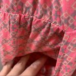 Matilda Jane  Summer Solstice Floral Pink/Gray Short Sleeve Romper Photo 4