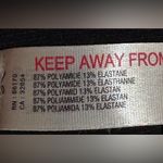 Free People Black All Clear Cropped Top Size M/L NWOT Photo 8