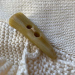 CHAPS VTG  100% Cotton Knit Turtle Neck with Horn Button Photo 1