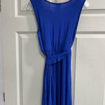 Charming Charlie  Blue Short Sleeve Tunic - Size Medium - GUC Photo 2