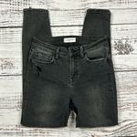 Carly Jean Los Angeles Carly Jean Blake skinny jeans black wash distressed size 5 Photo 1
