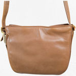 Vintage 1980s Plinio Visona Cognac Brown Leather Hudson’s Crossbody Bag NWT Photo 15