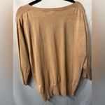 Apt. 9 Kohl’s  Sweater | Crew Neck | Size: XL | Color: Tan / Beige / Brown Photo 4