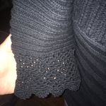 Chico's Chico’s 0 crocheted black shirt sweater Photo 1
