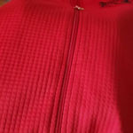 Lauren Ralph Lauren Red Black Full Zip Vest Activewear Sleeveless Jacket Size M Size M Photo 5