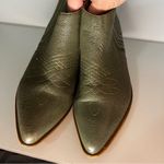 Kaanas Green Juarez Texas Slip On Western Booties Photo 7