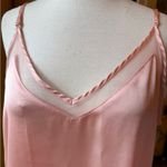 Shinestar Blush Satin Top Photo 1