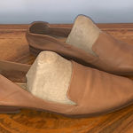 ALDO Women’s Size 9 Basic Tan Brown Leather Loafers Flats Shoes Square Toe Photo 0