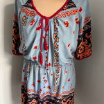 Plenty by Tracy Reese Silk Dress Blue Size M Photo 0