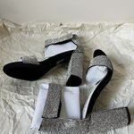 Jeffrey Campbell NWT free people Jeffery Campbell Lindsay black rhinestone sparkly heels size 6 Photo 5