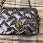 Kurt Geiger  Dark Brown Quilted Crossbody Bag Photo 1