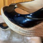 Jimmy Choo  Patent Leather Espadrille Wedges 41 Photo 5