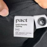 Pact  Organic Cotton Airplane Relaxed Blazer Size XXXL Black Minimalist Photo 3