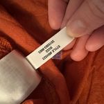 J.Crew  Cotton Voile Tiered Button Down Beach Dress Orange Size M Photo 5