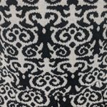 Deletta Black and Cream Mini Dress with Back Cutout Size Small Wedding Guest Dre Photo 5