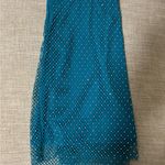 Blue mesh skirt with diamanté details #glam #party Size M Photo 2