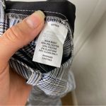 Nordstrom  Women’s Grey/Blue Plaid Pants Photo 9