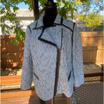 Tweed blazer VERY DRESSY 💙🤍🖤 Blue Size 16W Photo 4