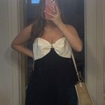 Black & White Bow Dress Size M Photo 1